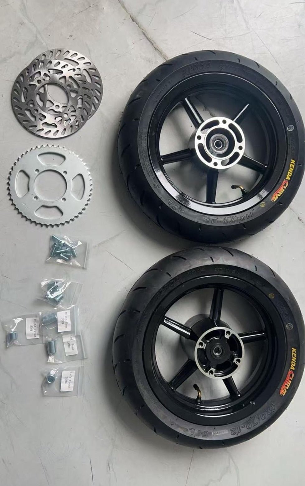 Tuttio / Razor / Yozma Supermoto Wheel Set