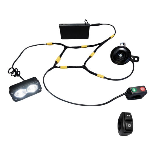 Battery Powered Horn & Baja Light Kit